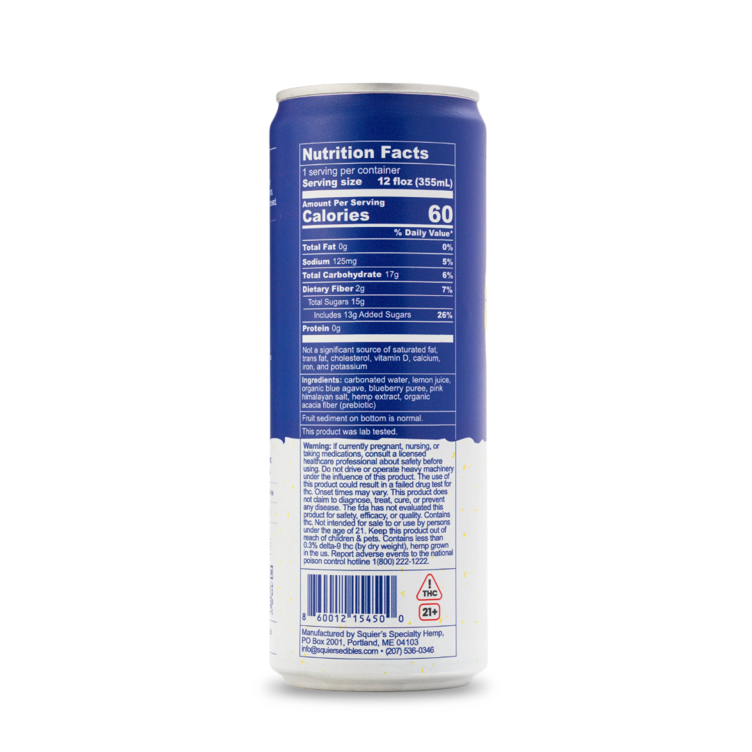 Blueberry Lemon Seltzer