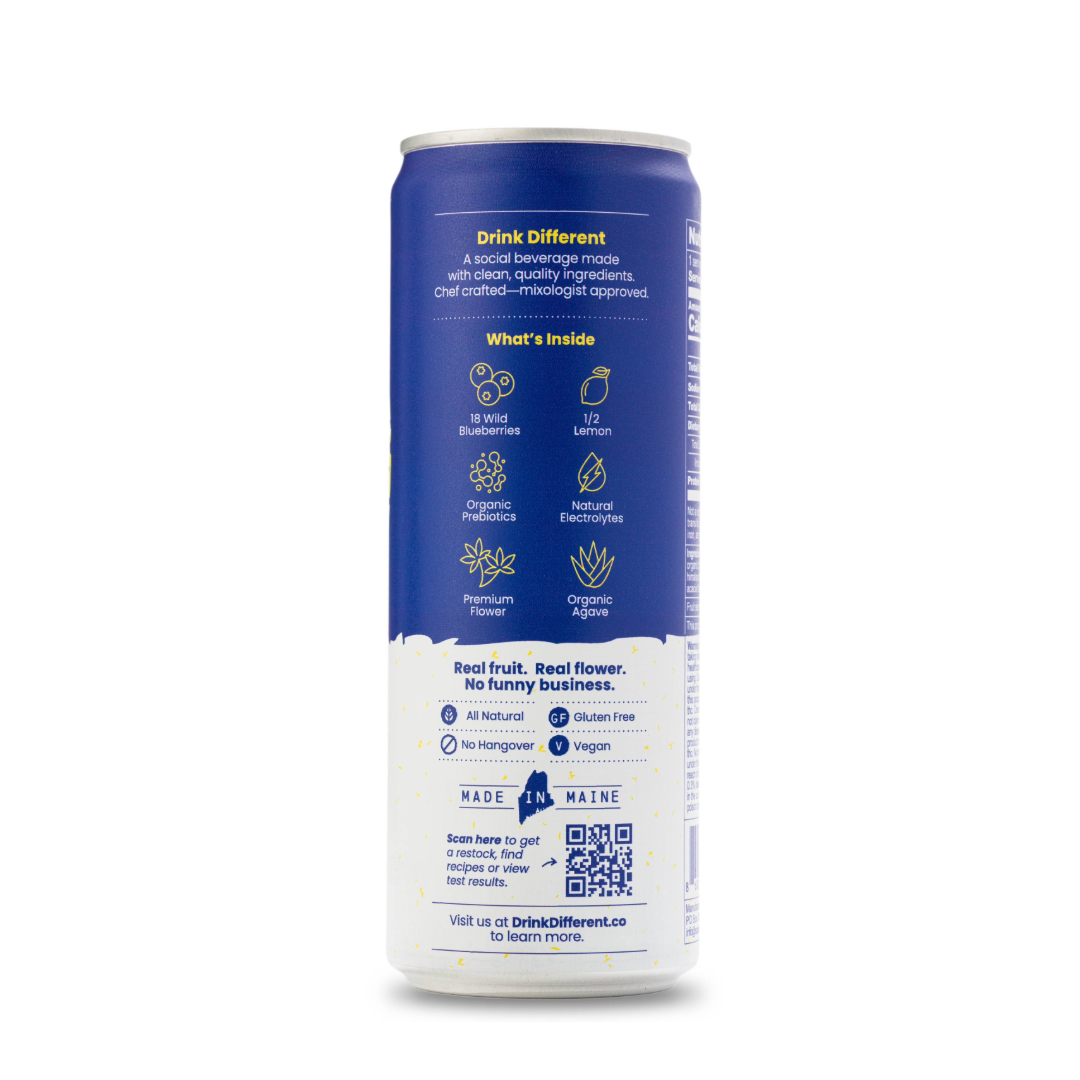 Blueberry Lemon Seltzer